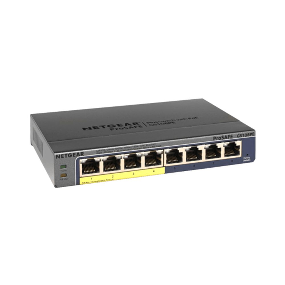 8PT POE/POE+ GIGABIT UNMANAGED SWCH