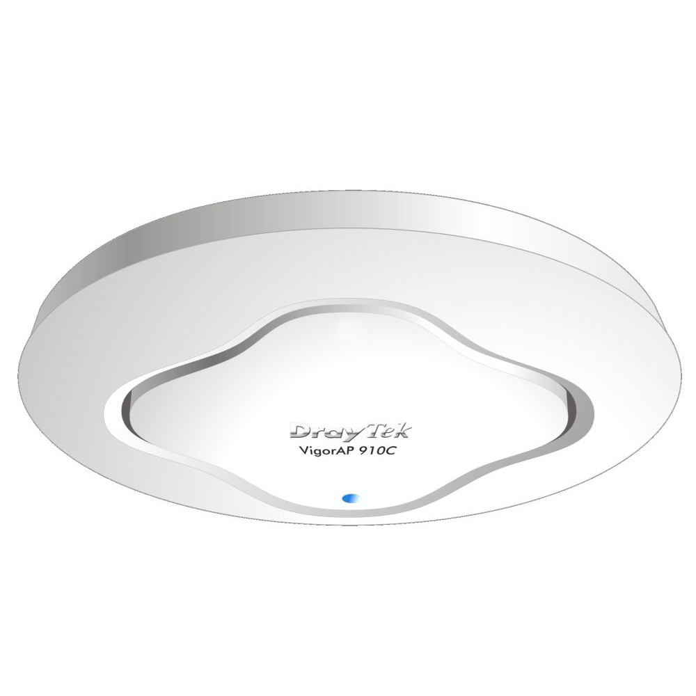 DrayTek VigorAP 912C, 802.11ac Wave 2 Dual-Band (2,4GHz + 5GHz) Ceiling Access Point