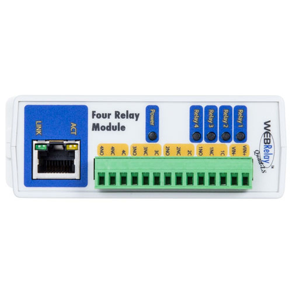 IP-Quad Webrelais (PoE)