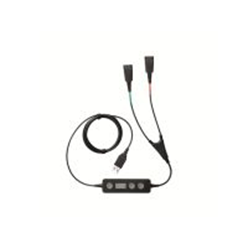 LINK 265, USB Y-training cable for corded QD headsets