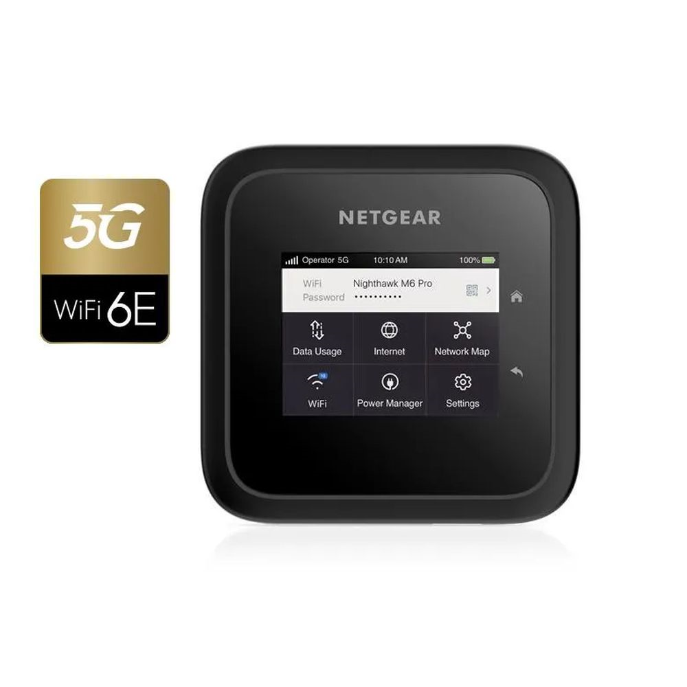 Nighthawk M6 Pro 5G wifi 6E mobiele hotspot router, simlockvrij, tot 4 Gbps